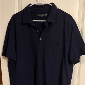 Banana Republic Dark Blue Men's Polo Shirt